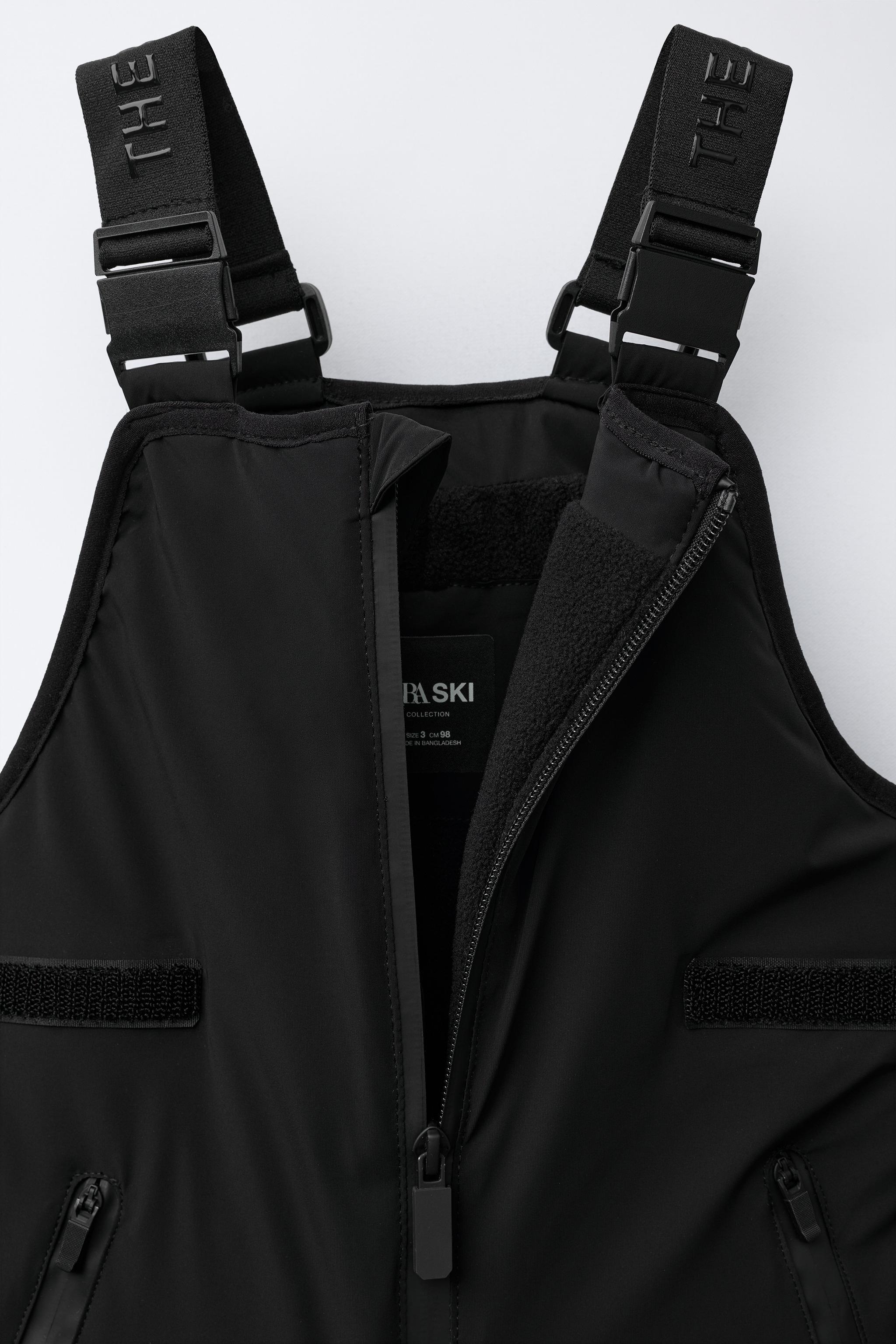 WATERPROOF AND WINDPROOF BIB OVERALLS WITH POCKETS RECCO® SYSTEM SKI COLLECTION
